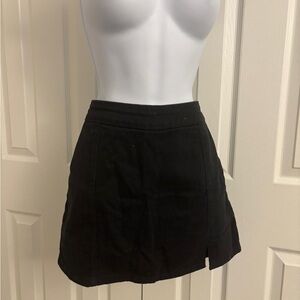 Denin Black Mini Skort